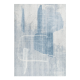 DreamWeaver Oasis Machine Washable Rug, Abstract Blue, 120x170cm