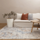 DreamWeaver Oasis Machine Washable Rug, Vintage Blue, 160x230cm