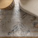 DreamWeaver Oasis Machine Washable Rug, Vintage Blue, 120x170cm