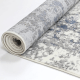 DreamWeaver Aura Modern Rug, Grey Blue, 200x290cm
