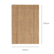 DreamWeaver Savannah Scandinavian Jute Rug, Natural, 240x330cm
