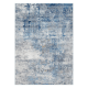 DreamWeaver Zenith Modern Rug, Navy Blue, 80x300cm