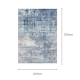 DreamWeaver Zenith Modern Rug, Navy Blue, 240x330cm