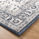 DreamWeaver Maya Floral Traditional Rug, Blue, 160x230cm