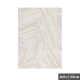 DreamWeaver Toscana Geo Lines Rug, Beige Cream, 160x230cm