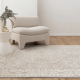 DreamWeaver Trend Medallion Transitional Rug, Beige Multi, 240x330cm