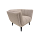 Hjem Design Tampa 1-Seater Sofa, Beige