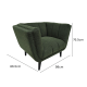 Hjem Design Tampa 1-Seater Sofa, Green
