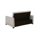 Hjem Design Maine Sofa Bed with Armrest
