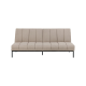 Hjem Design Caix Sofa Bed, Sand