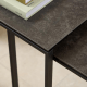Hjem Design Katrine Square Coffee Table Set
