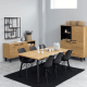 Hjem Design Nyx Dining Chair, Black, Set of 2