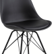 Hjem Design Nyx Dining Chair, Black, Set of 2