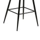 Hjem Design Verna Counter Stool, Light Grey, Set of 2