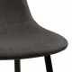 Hjem Design Verna Dining Chair, Set of 4, Grey