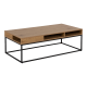 Hjem Design Wilton Rectangular Coffee Table with Drawers