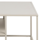 Hjem Design Newark Coffee Table with Shelf