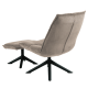 Hjem Design Blaise Lounge Chair with Footstool