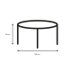 Hjem Design Yuno Round Dining Table