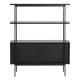 Hjem Design August Shelving Unit, 94x27x114cm