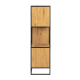 Hjem Design Swansea Bookcase, Low