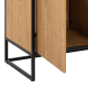 Hjem Design Swansea Bookshelf, Low