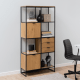 Hjem Design Swansea Bookshelf, Tall