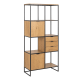 Hjem Design Swansea Bookcase, Tall