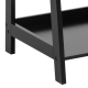 Hjem Design Danny Bookshelf, Black