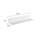 Hjem Design Jackson Wall Shelf