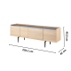 Hjem Design Connect Sideboard with 4 Doors