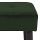 Hjem Design Glory Velvet Bench, Forest Green