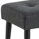 Hjem Design Glory Bench, Charcoal