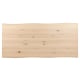 Hjem Design Malika 8-Seater Dining Table, Natural & Black