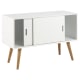 Hjem Design Mitra Sideboard with Sliding Doors