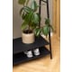 Hjem Design Selje Coat Rack with 2 Shelves