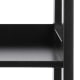 Hjem Design Danny Bookshelf, Black, 130m