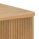 Hjem Design Langley Coffee Table, Oak