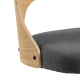 Hjem Design Lucy Swivel Dining Chair