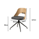 Hjem Design Lucy Swivel Dining Chair