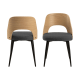 Hjem Design Lucy Dining Chair, Set of 2