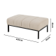 Hjem Design Caix Ottoman