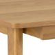 Hjem Design Barnett Desk, Oak