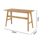 Hjem Design Barnett Desk, Oak