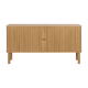 Hjem Design Langley Sideboard, Oak, 160cm