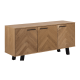 Hjem Design Brighton Sideboard, Oak