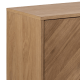 Hjem Design Brighton Sideboard, Oak