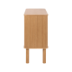 Hjem Design Langley Sideboard, Oak, 120cm