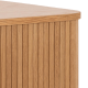 Hjem Design Langley Sideboard, Oak, 120cm