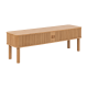 Hjem Design Langley TV Unit, Oak
